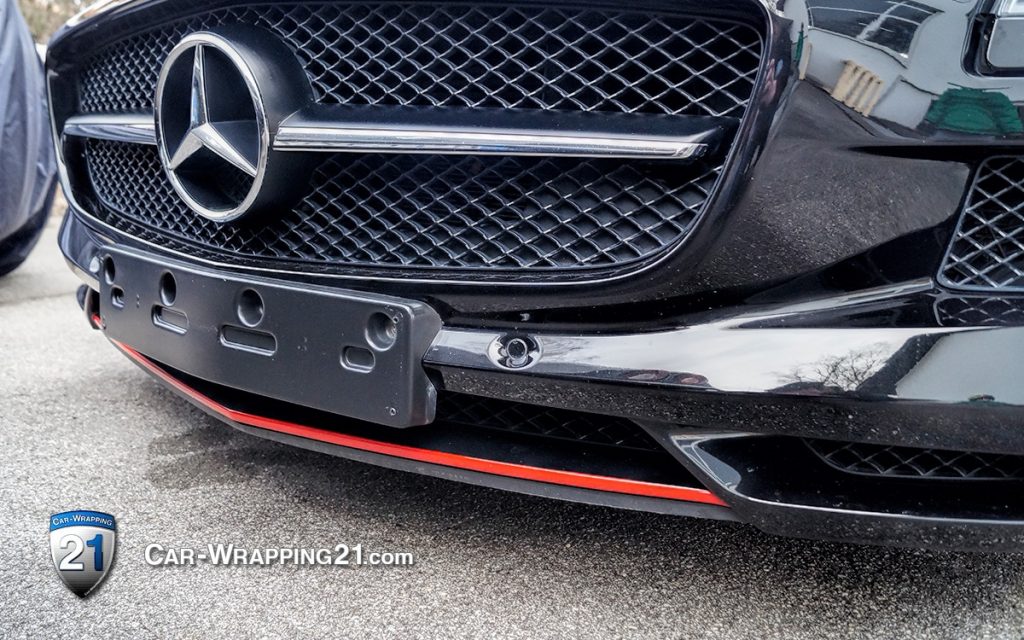Teilfolierung - Interieur Spiegel Schweller Mercedes AMG SLS