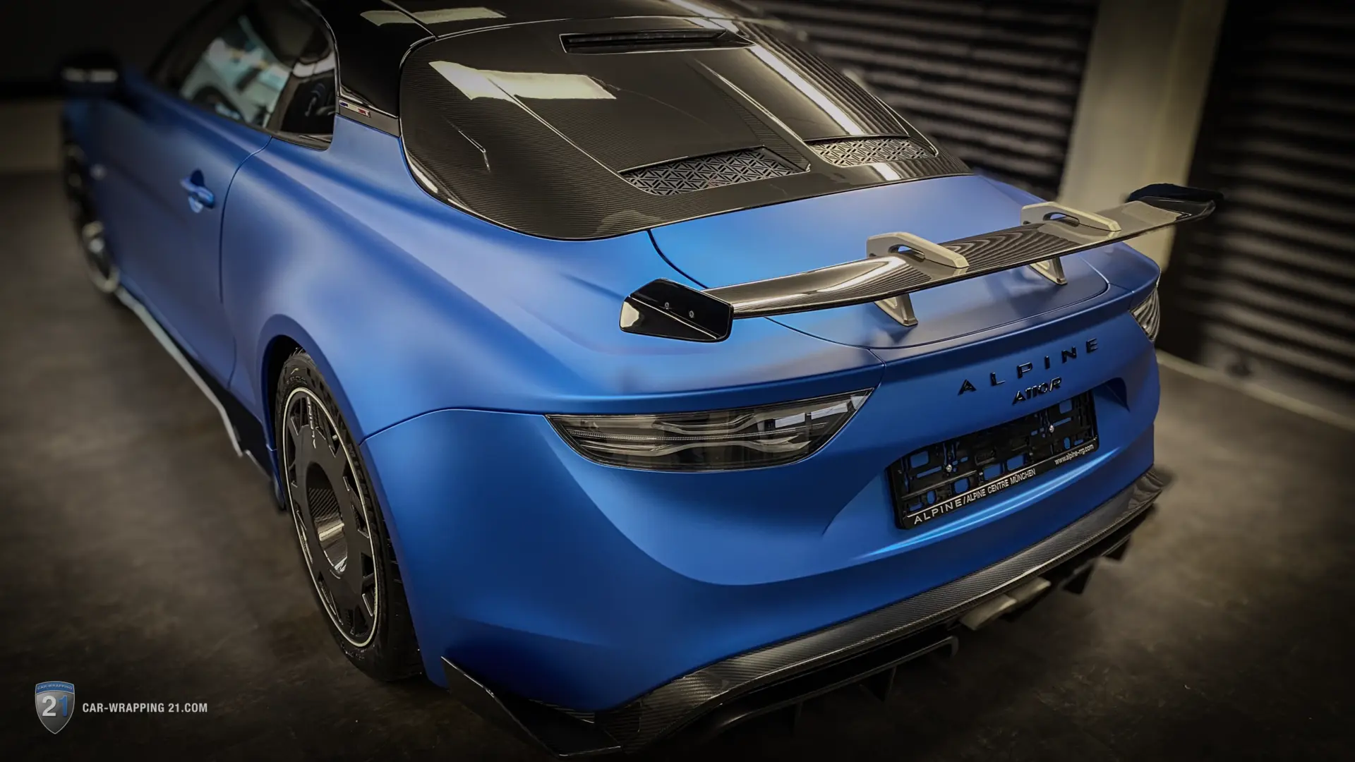 Steinschlagschutz Folie Xpel Stealth Alpine A110 Blau