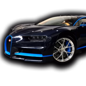 Professionelle Montage der kompletten Lackschutzfolie an einem exklusiven Bugatti Chiron.